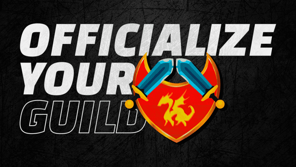 Officialize your guild