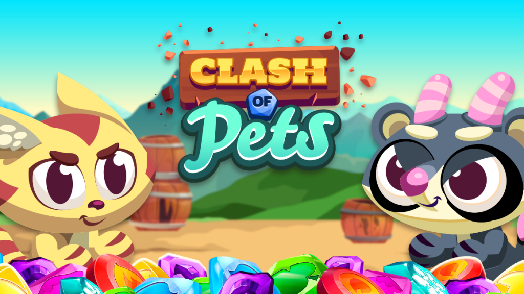 Clash of Pets: Coinary's Match 3 Game