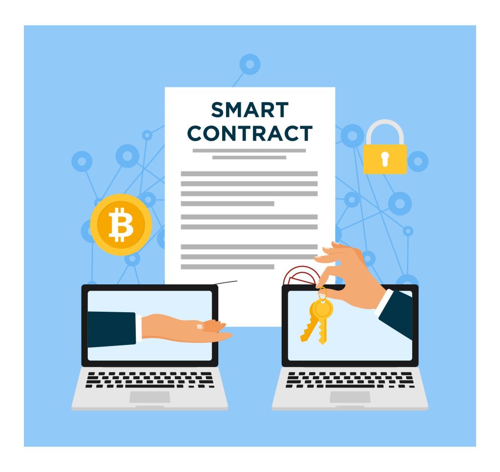 greater trust and transparency Smart Contracts Concept