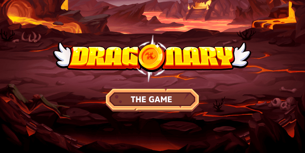 Logotipo del juego Dragonary NFT