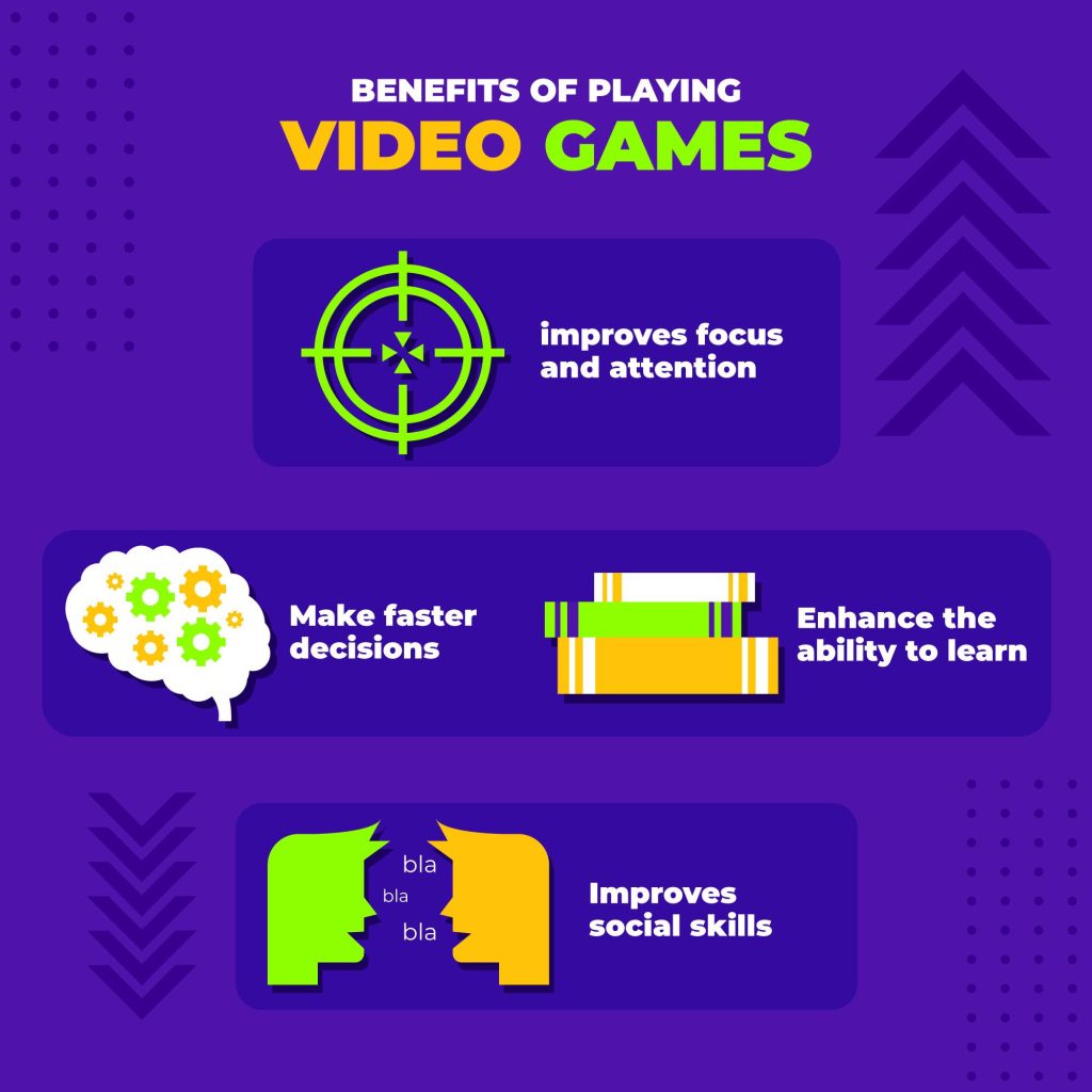 Benefits of playing video games 