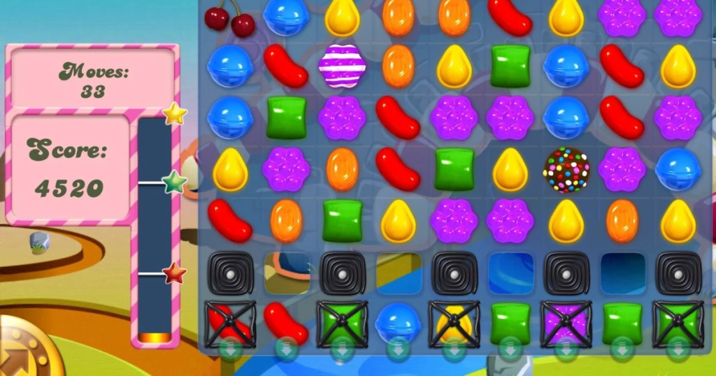 candy crush level 135