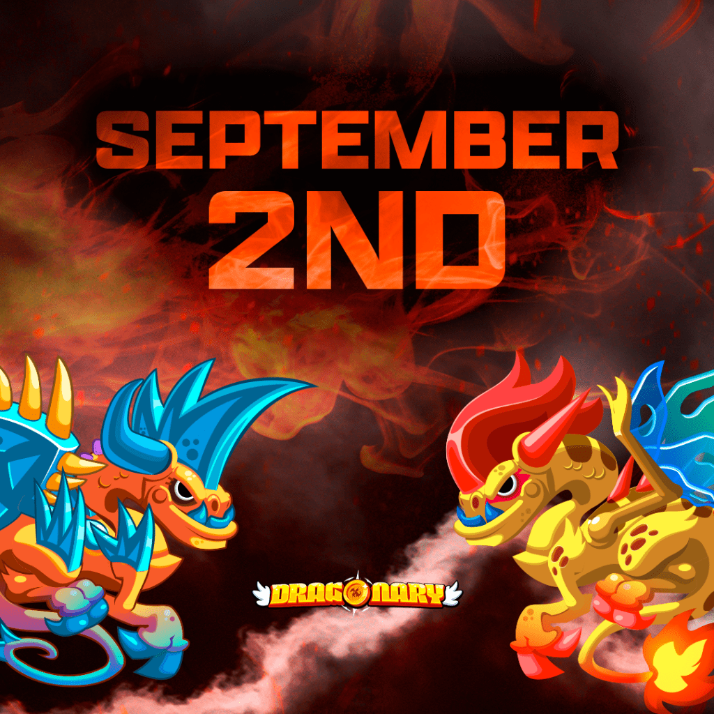 fecha en la que comienza el Torneo NFT Dragonary King of the Islands: 2 de septiembre.